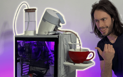 J’ai créé un PC qui fait le café !